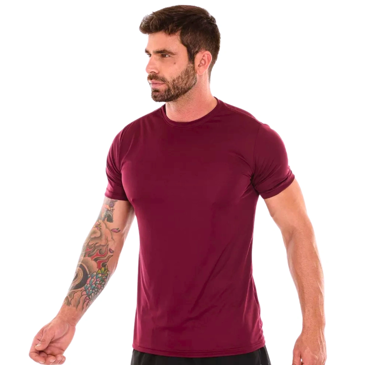 Kit 10 Camisas Masculina Lisa Algodão Premium Abuzze - Imagem 29