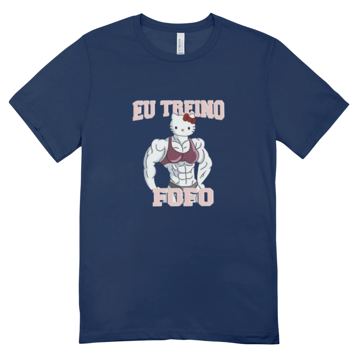 Camisa Feminina Baby Look Eu Treino Fofo - Imagem 11
