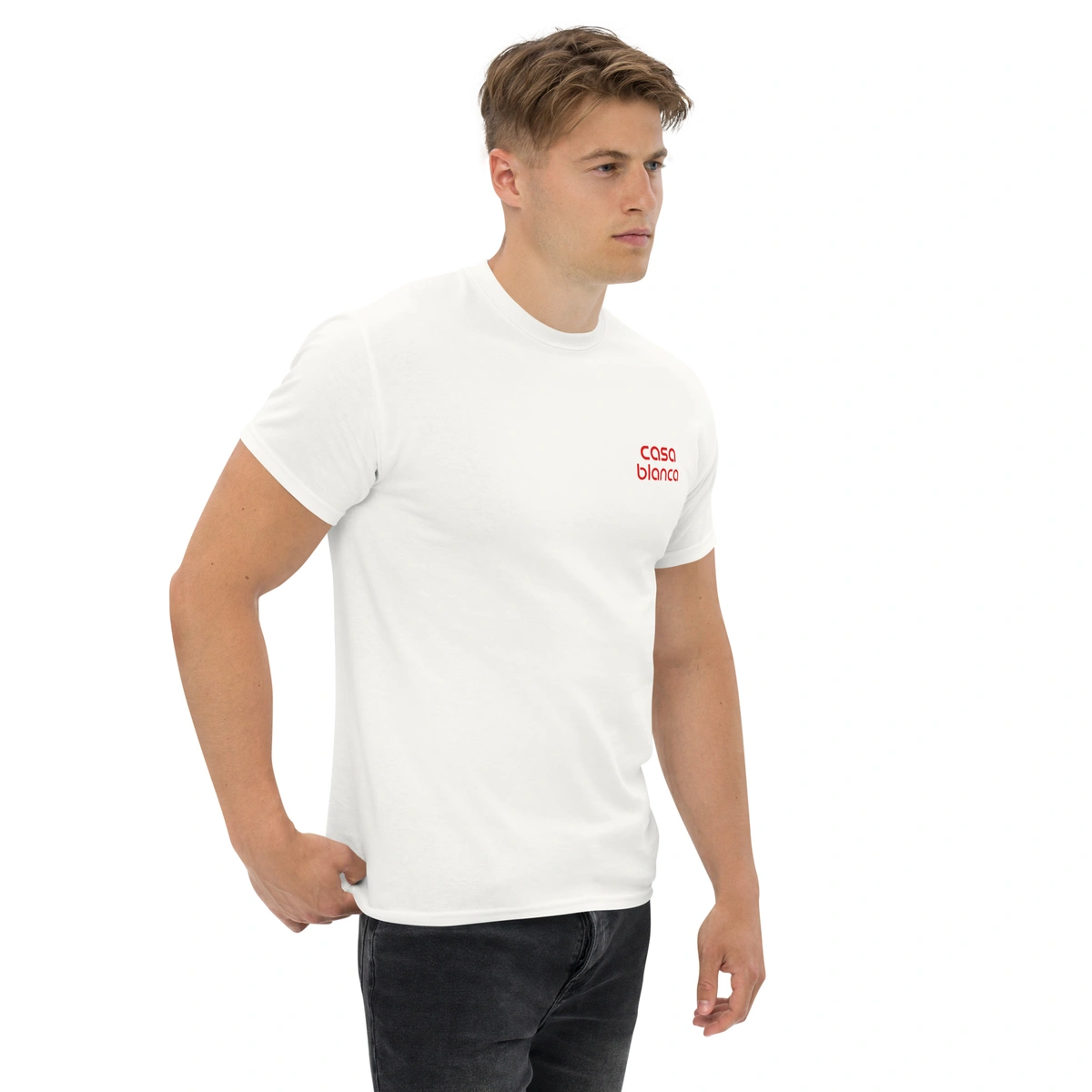 Camiseta Masculina Casa Blanca Horizonte - Imagem 6