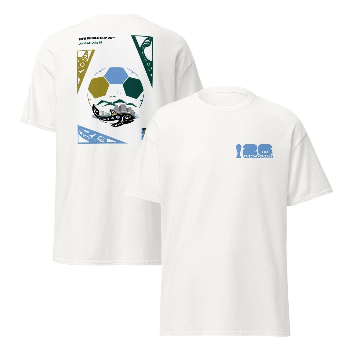 Camiseta Masculina Vancouver Copa do Mundo 2026