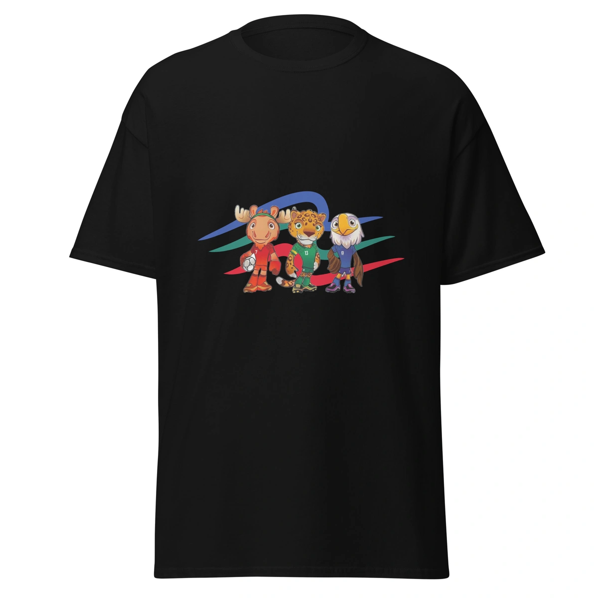 Camiseta Masculina Mascotes Copa do Mundo 2026 - Imagem 18