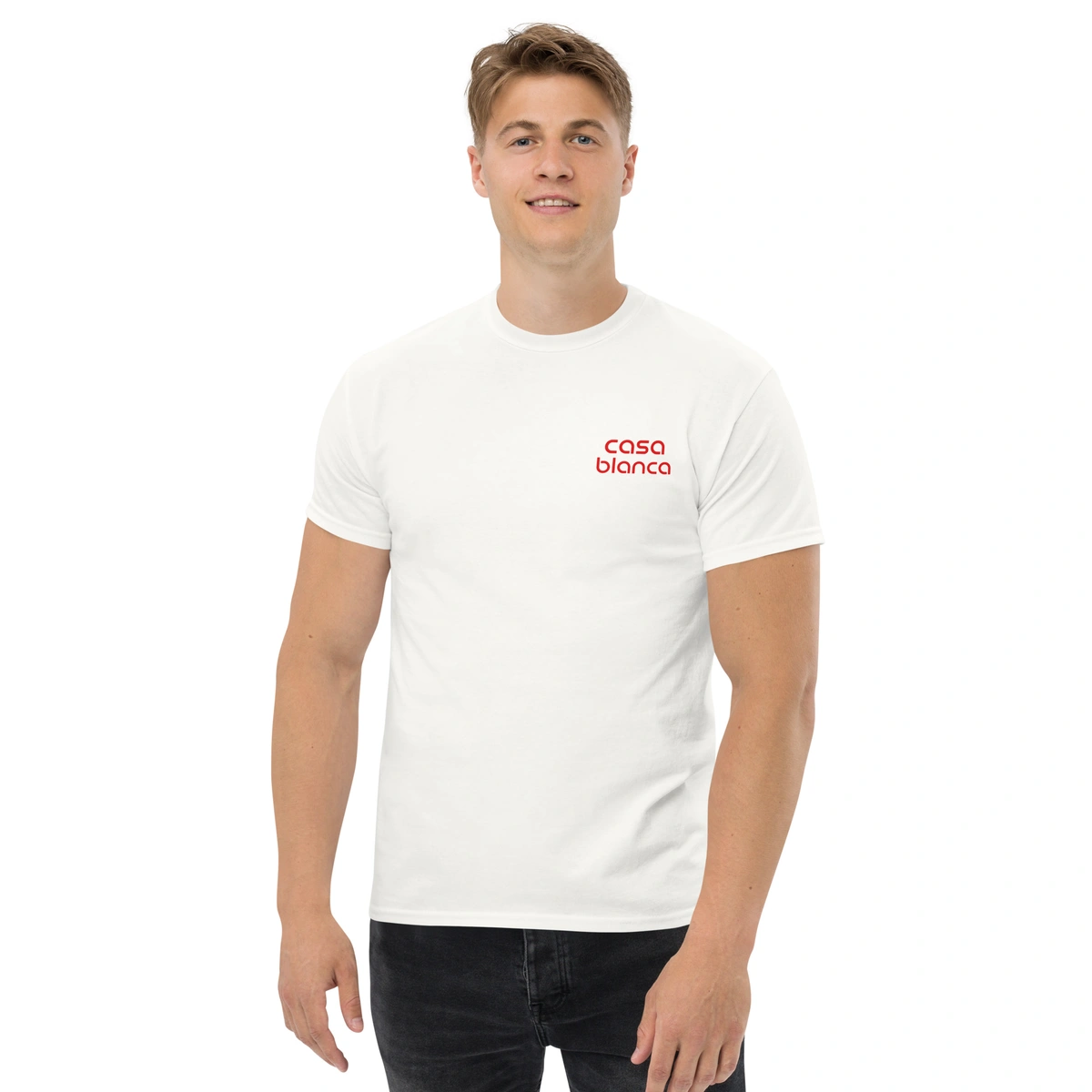 Camiseta Masculina Casa Blanca Horizonte - Imagem 4
