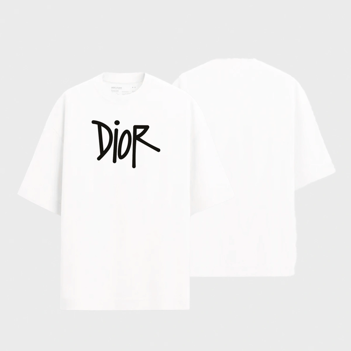 Camiseta Masculina Oversized Dior Written - Imagem 6