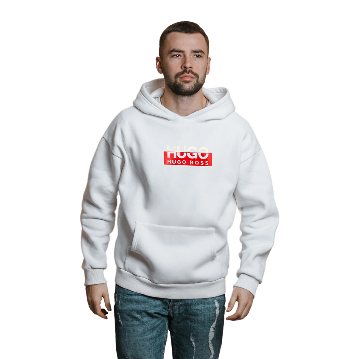 Blusa Moletom Hugo Boss Com Capuz Premium - Imagem 7