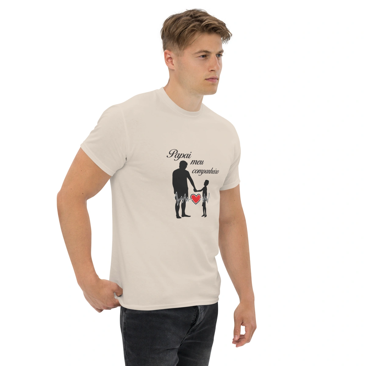 Camiseta Masculina Dia dos Pais Papai Meu Companheiro - Imagem 20