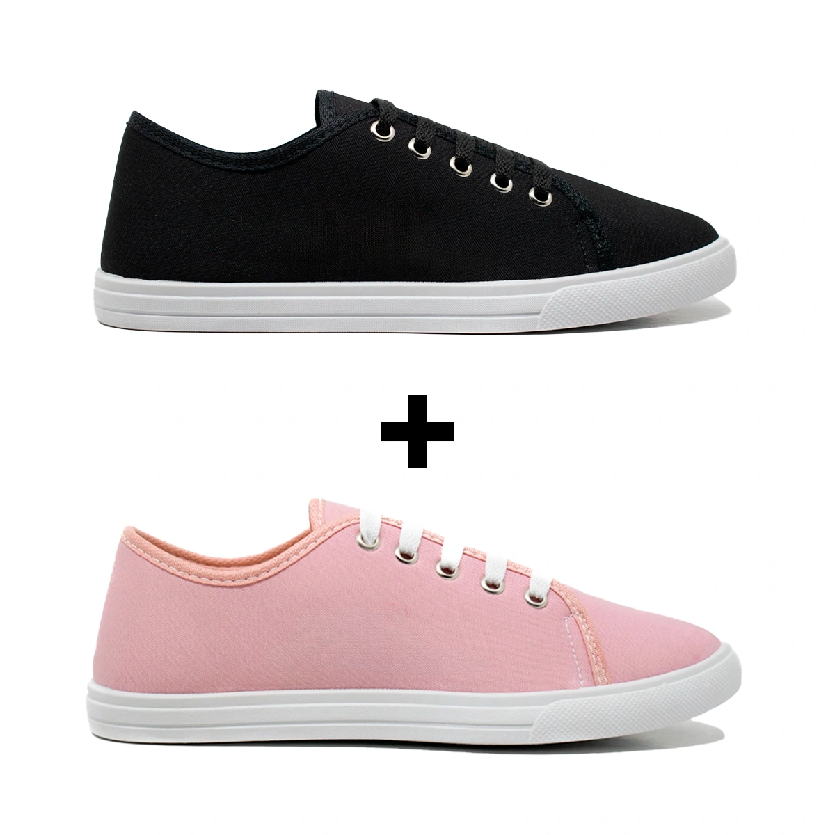 Kit 2 Tênis Feminino Casual Classic - Imagem 5
