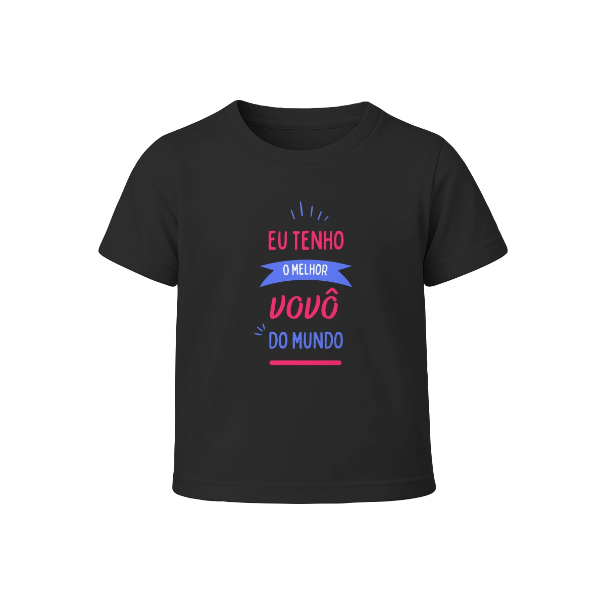 Camiseta Infantil Menina Dia dos Avós Eu Tenho o Melhor Vovô do Mundo - Imagem 7