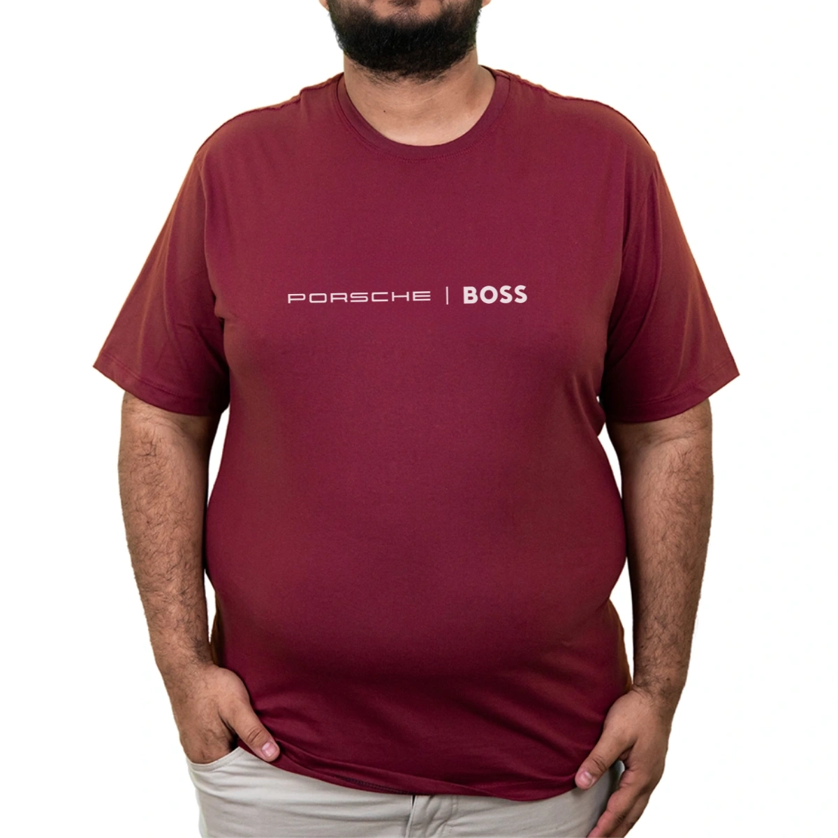Camisa Masculina Plus Size Hugo Boss Porsche - Imagem 13