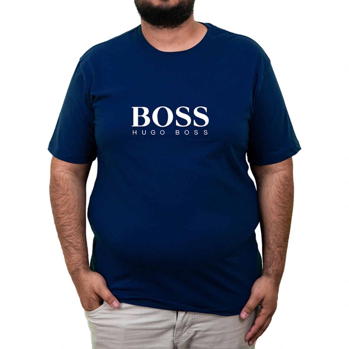 Camisa Masculina Plus Size Hugo Boss Urban - Imagem 13