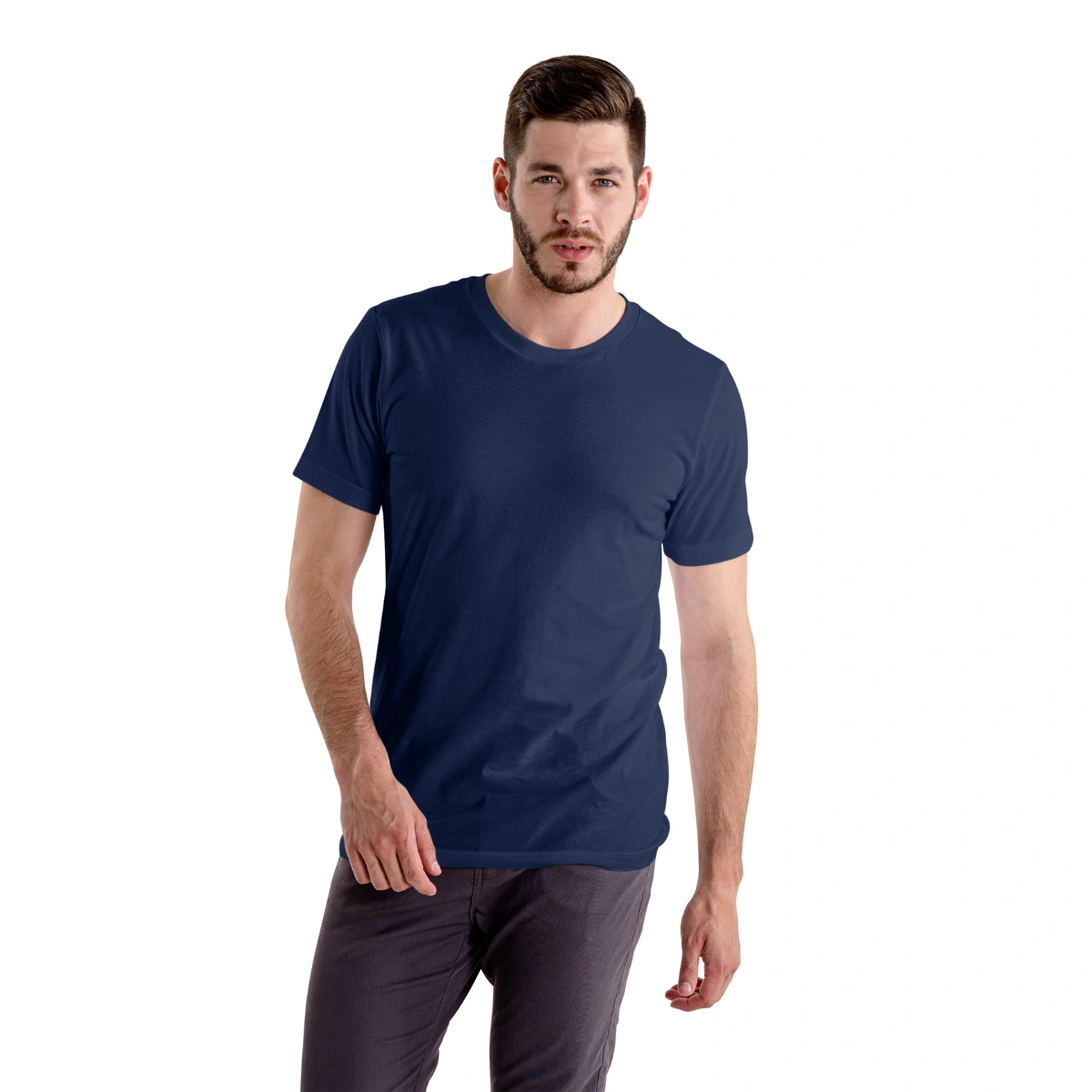 Kit 7 Camisas Masculina Lisa Algodão Premium - Imagem 7