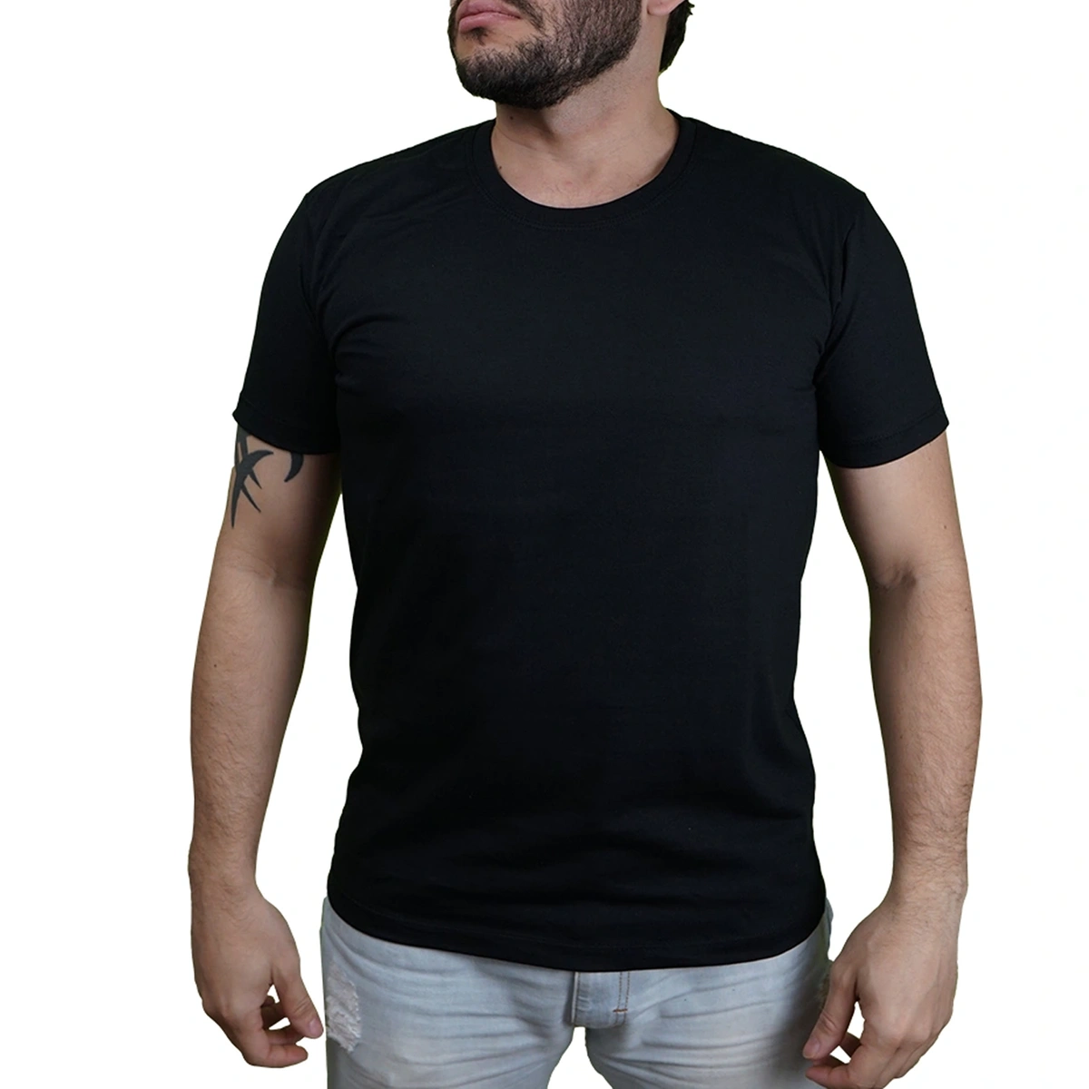 Kit 10 Camisas Masculina Lisa Algodão Premium Abuzze - Imagem 28