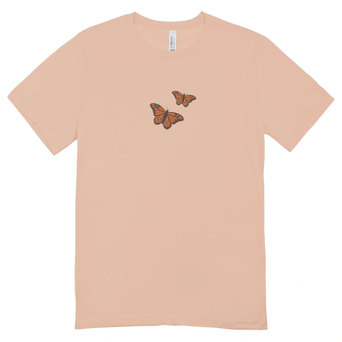Camisa Feminina Baby Look Borboletas - Imagem 13