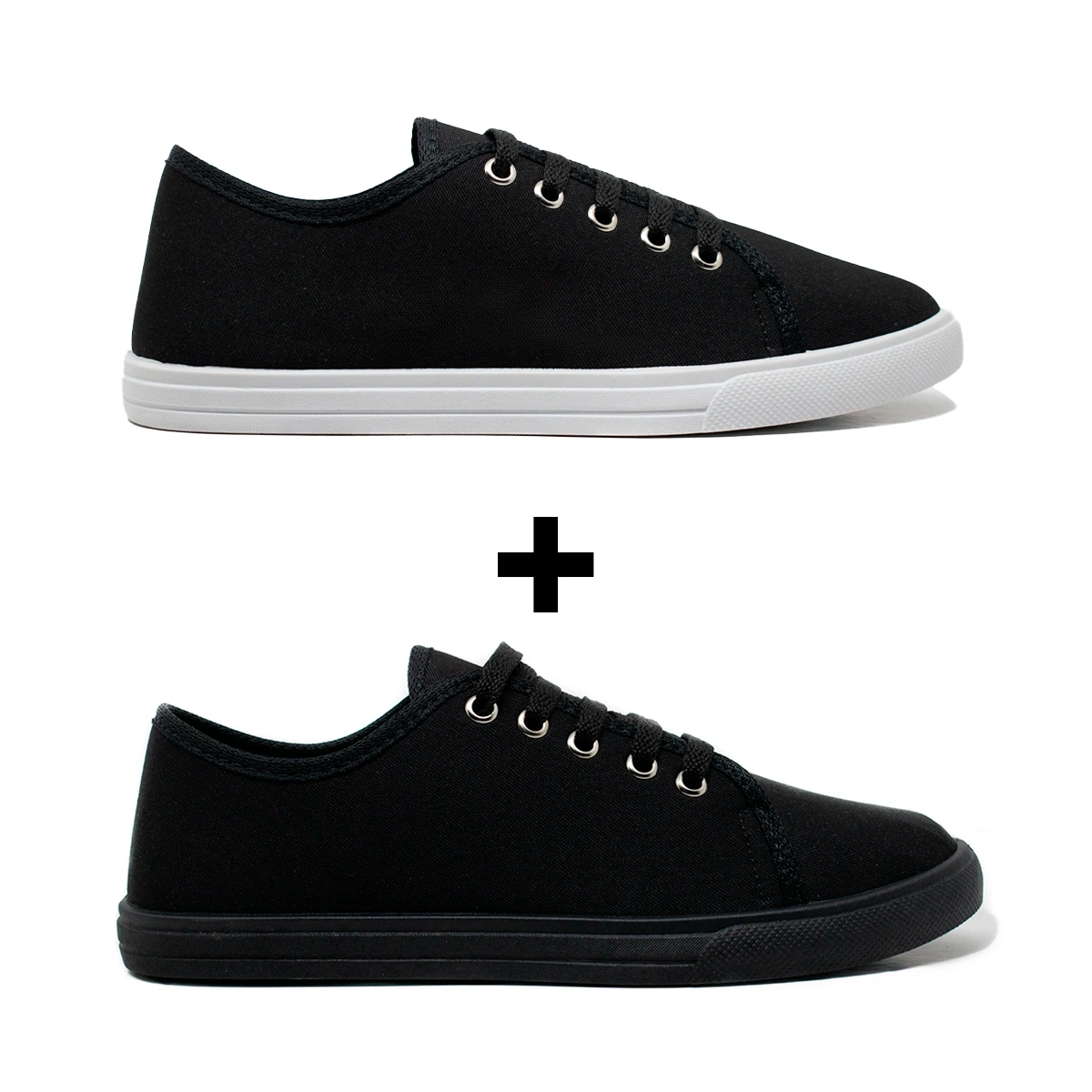 Kit 2 Tênis Feminino Casual Classic - Imagem 2
