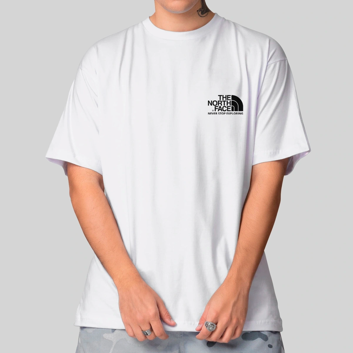 Camiseta Masculina Oversized The North Face Exploring