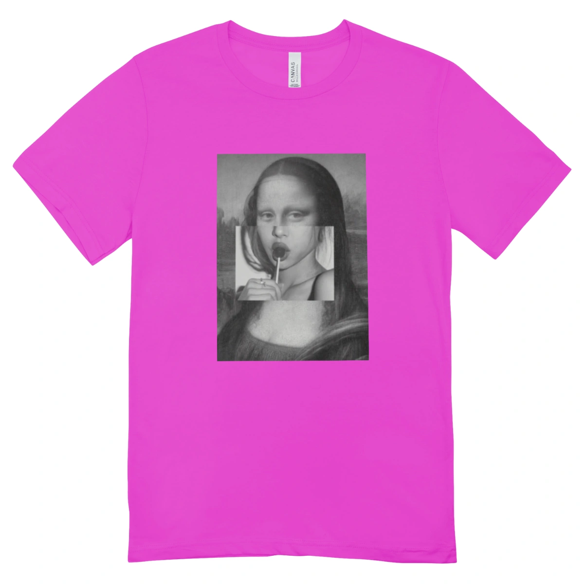Camisa Feminina Baby Look Monalisa Moderna - Imagem 11