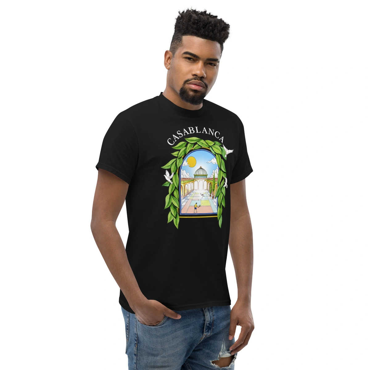 Camiseta Masculina Casa Blanca Club - Imagem 6