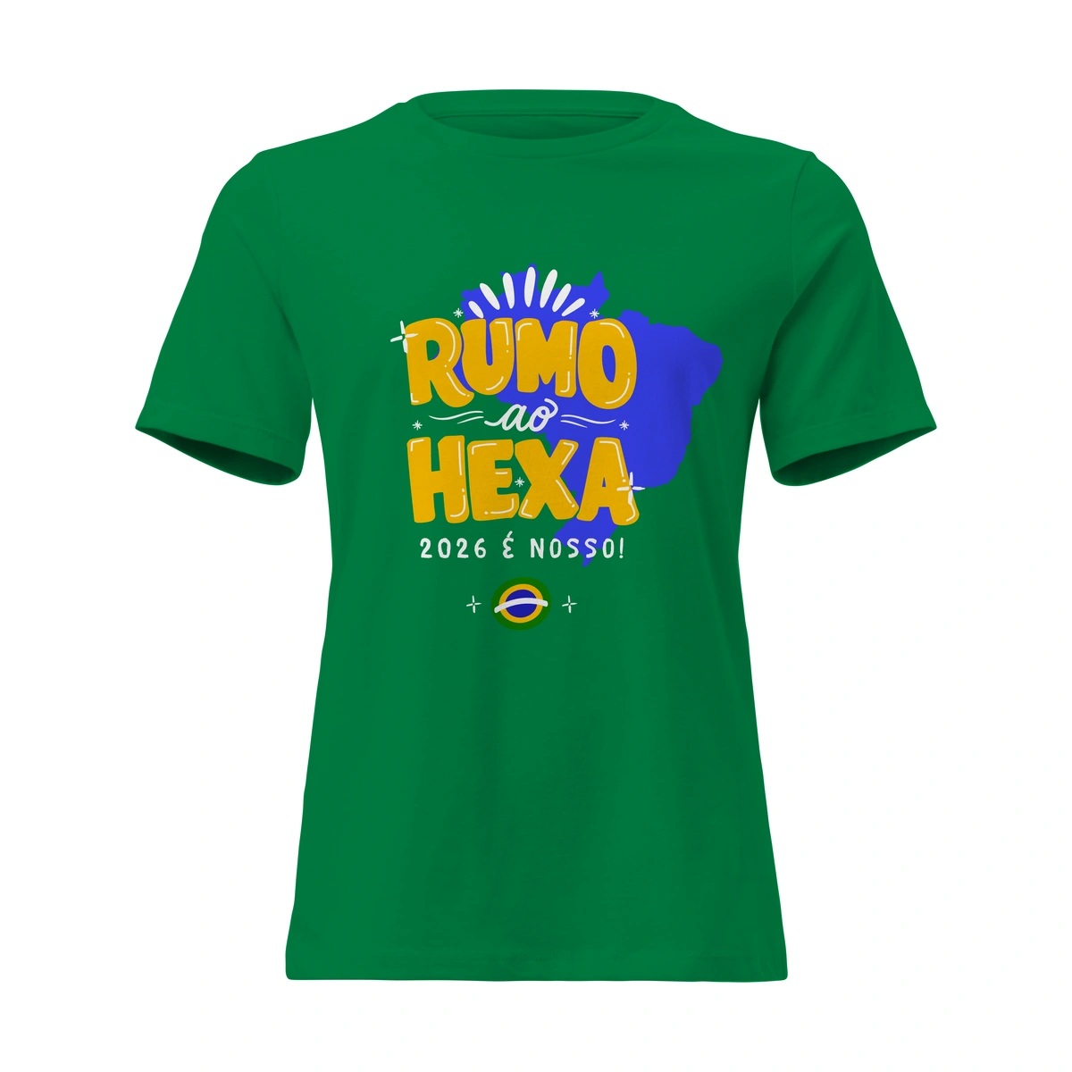 Camisa Feminina Baby Look Rumo ao Hexa 2026 é Nosso - Imagem 20