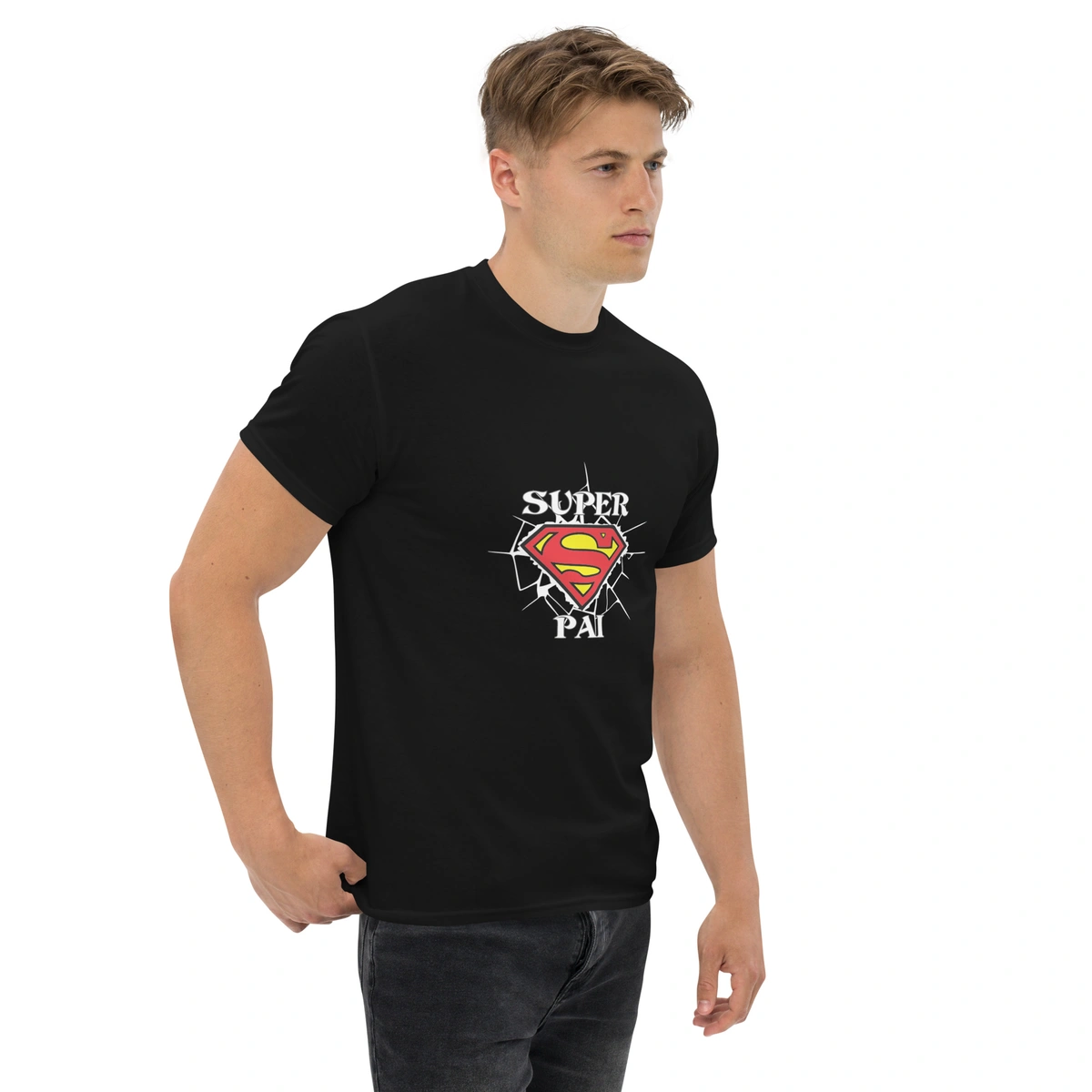 Camiseta Masculina Dia dos Pais Super Pai - Imagem 15