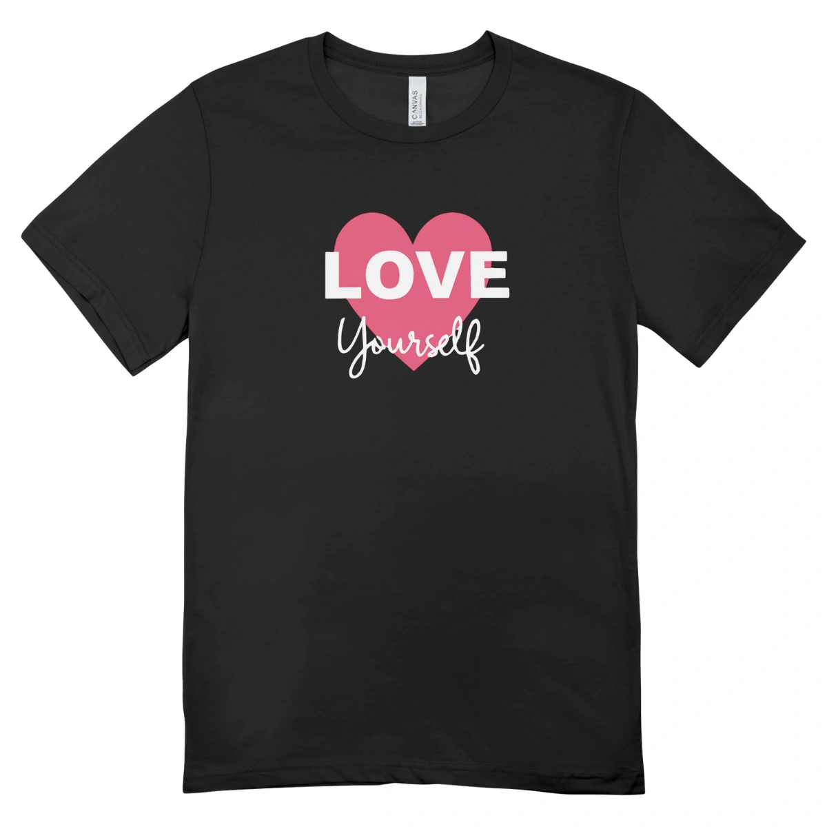 Camisa Feminina Baby Look Love Yourself - Imagem 3