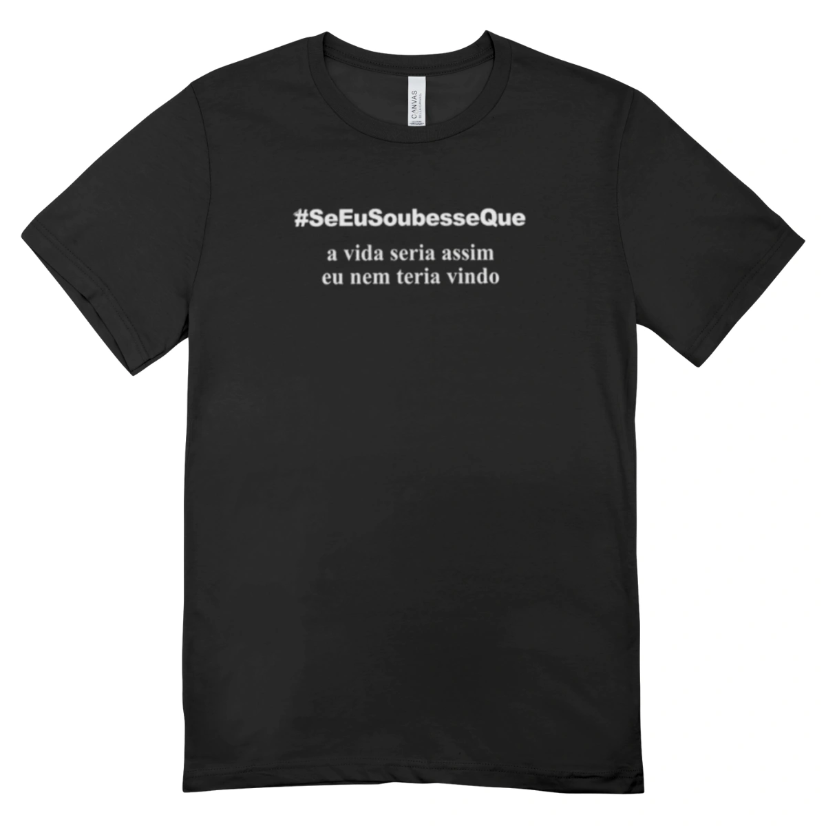 Camisa Feminina Baby Look Se Eu Soubesse Que - Imagem 3