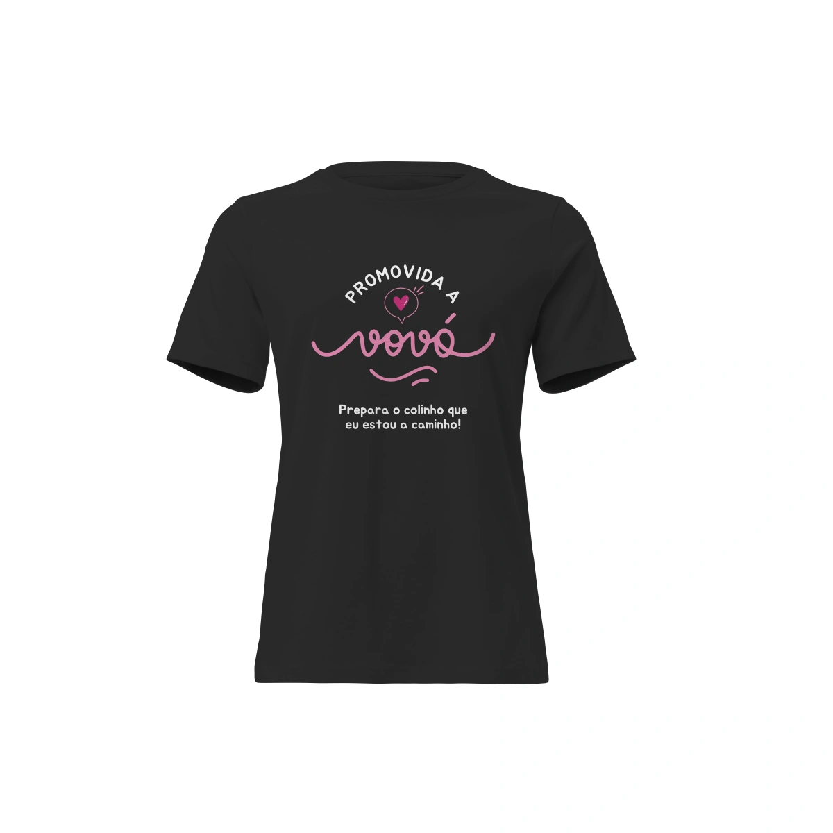 Camisa Feminina Baby Look Dia dos Avós Promovida a Vovó Prepara o Colinho Que Eu Estou a Caminho - Imagem 7