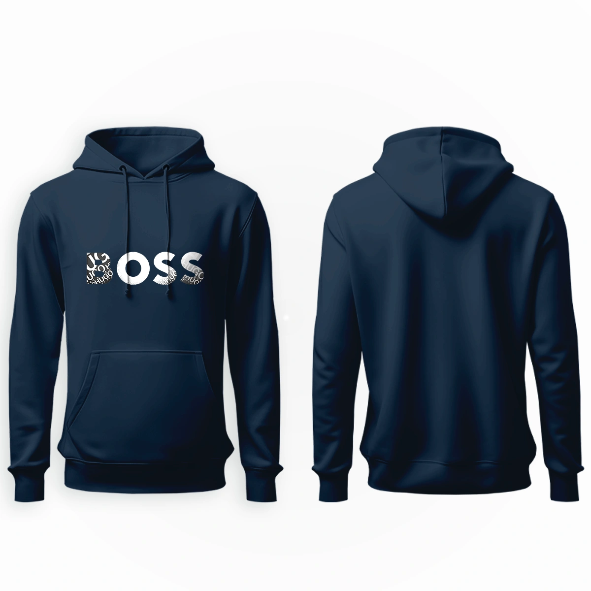 Blusa Moletom Hugo Boss Big Logo com Capuz - Imagem 2