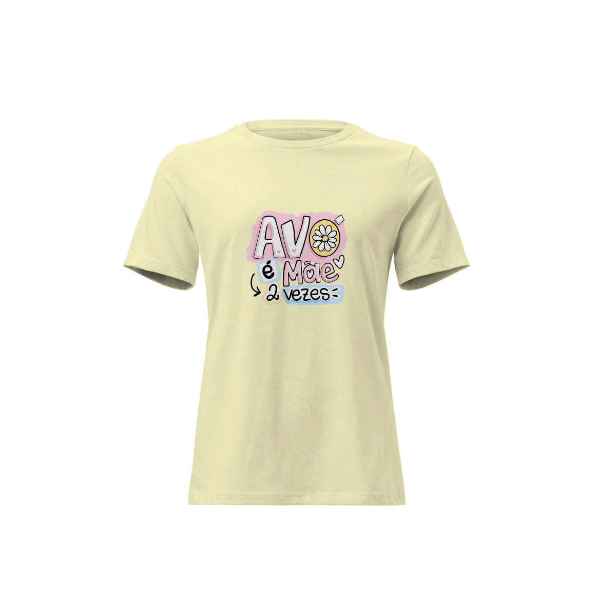 Camisa Feminina Baby Look Dia dos Avós Avó é Mãe 2 Vezes - Imagem 13