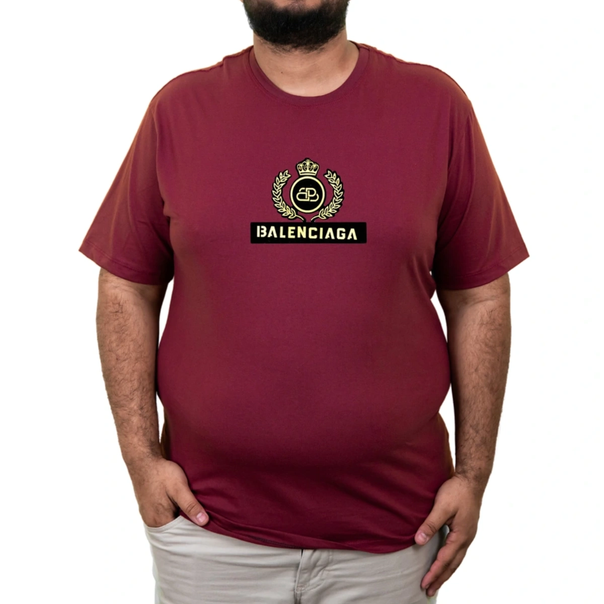 Camiseta Plus Size Balenciaga Premium - Imagem 9