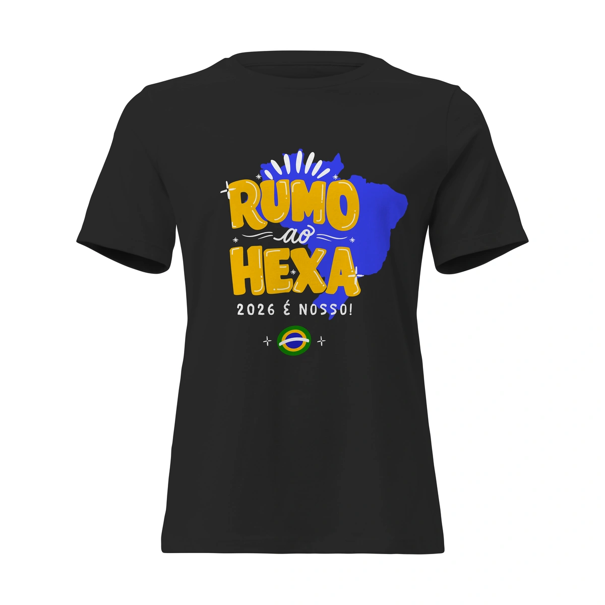 Camisa Feminina Baby Look Rumo ao Hexa 2026 é Nosso - Imagem 8