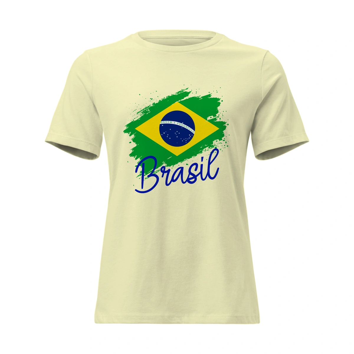 Camisa Feminina Baby Look Bandeira Brasil - Imagem 16