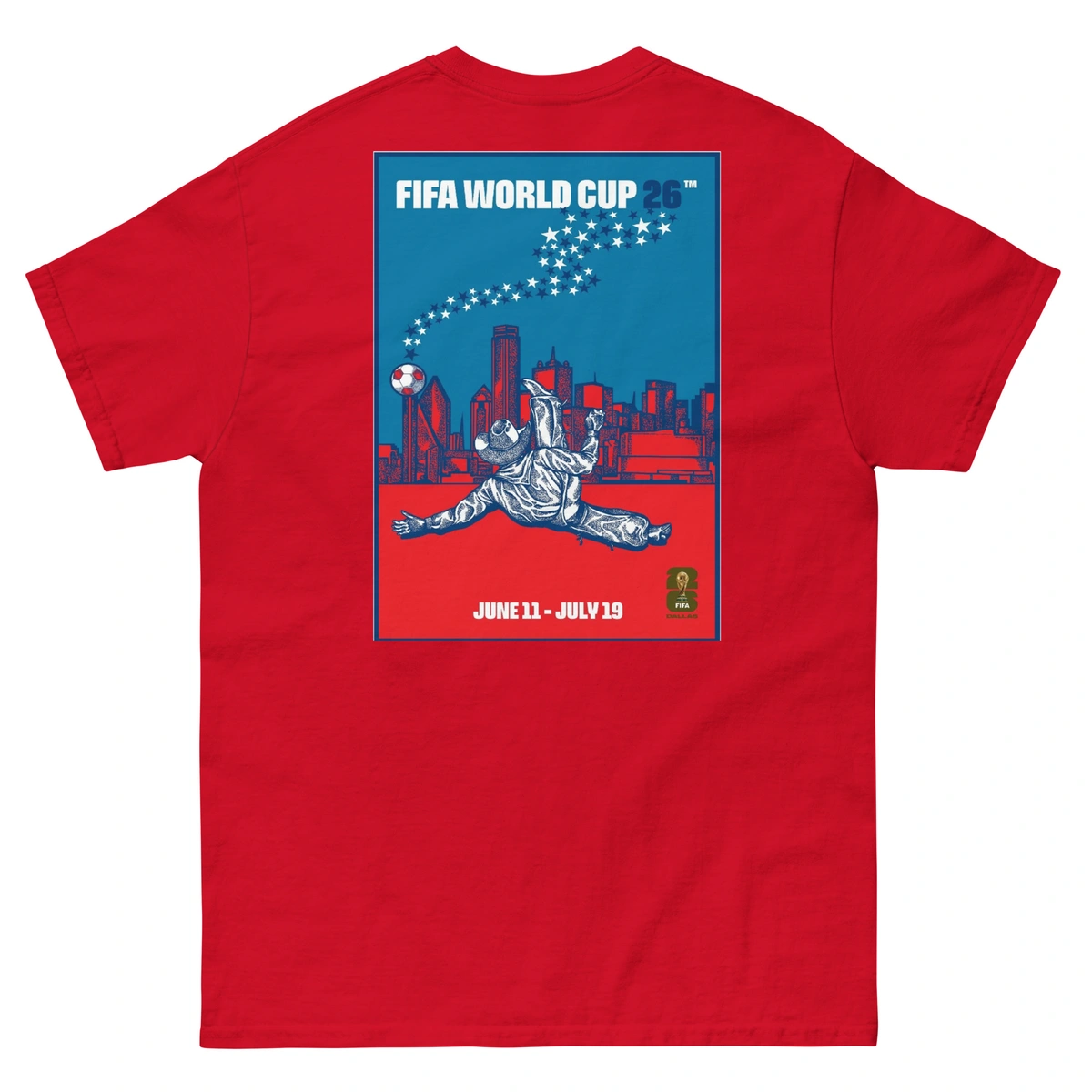 Camisa Masculina Plus Size Dallas Copa do Mundo - Imagem 9