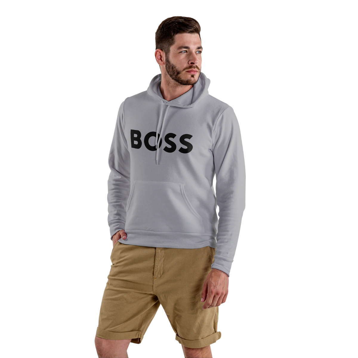 Blusa Moletom Hugo Boss Basic com Capuz - Imagem 13