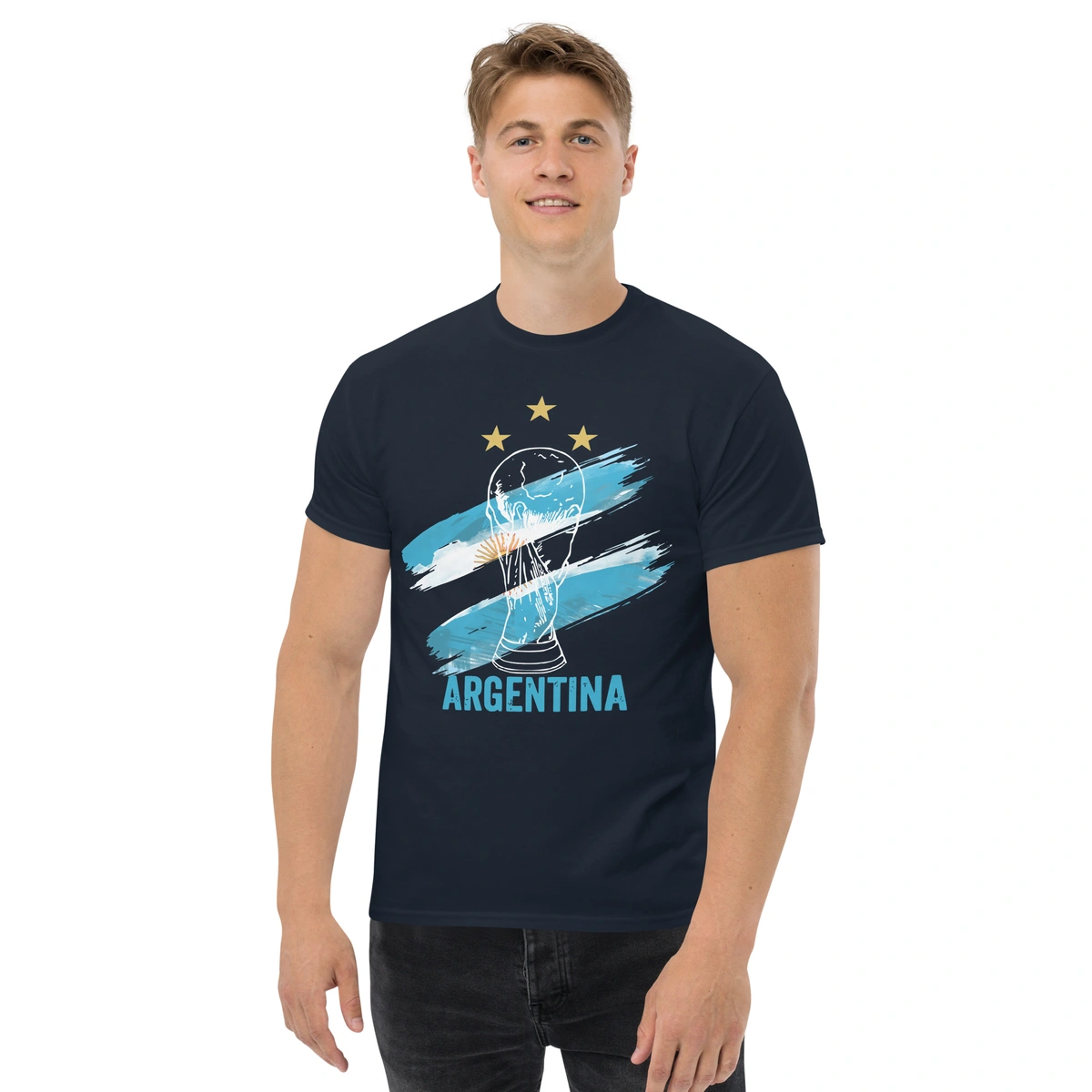 Camiseta Masculina Argentina Copa do Mundo - Imagem 11