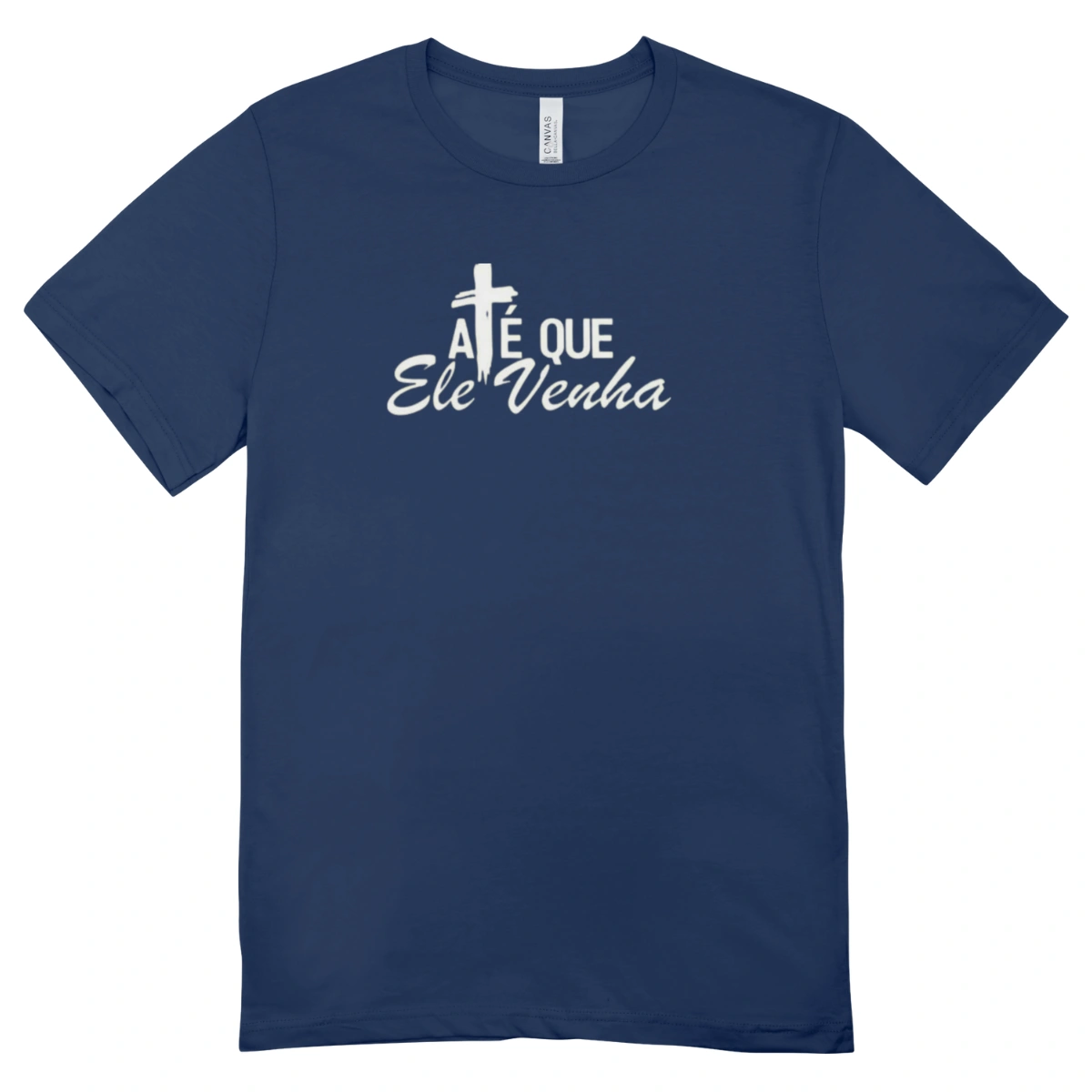 Camisa Feminina Baby Look Ate Que Ele Venha - Imagem 9
