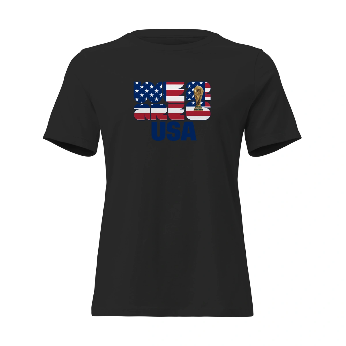 Camisa Feminina Baby Look USA We Are 2026