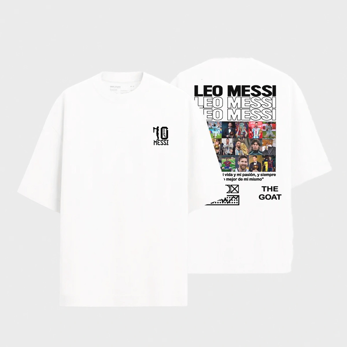 Camiseta Masculina Oversized Messi - Imagem 15