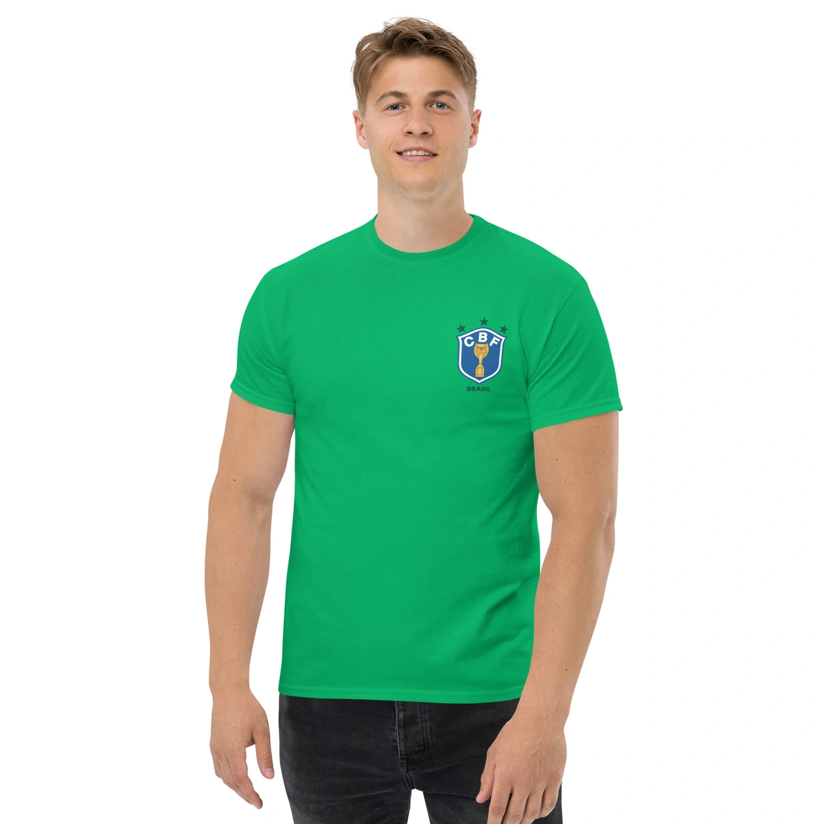 Camisa Masculina Seleção Brasileira 1985 - Imagem 14