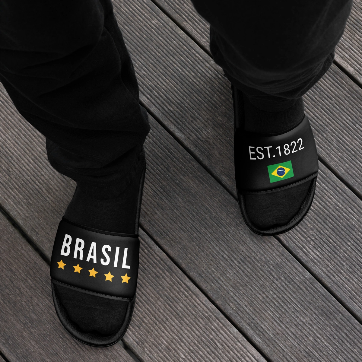 Chinelo Slide Masculino Seleção Brasil Varias Estampas II - Imagem 22