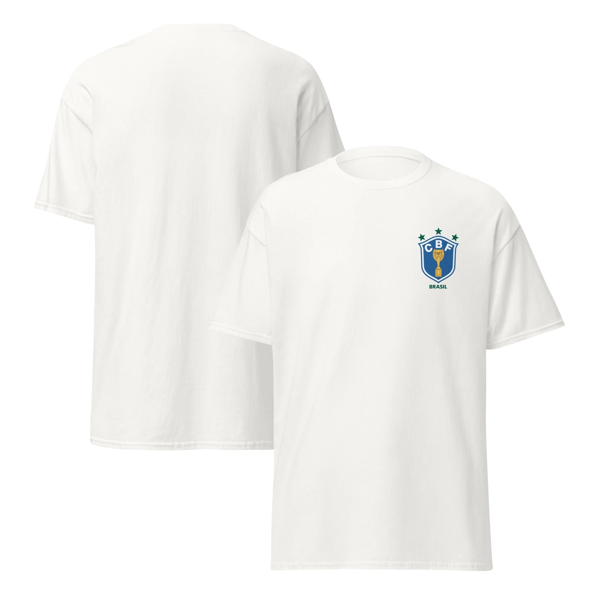 Camisa Masculina Seleção Brasileira 1985 - Imagem 2