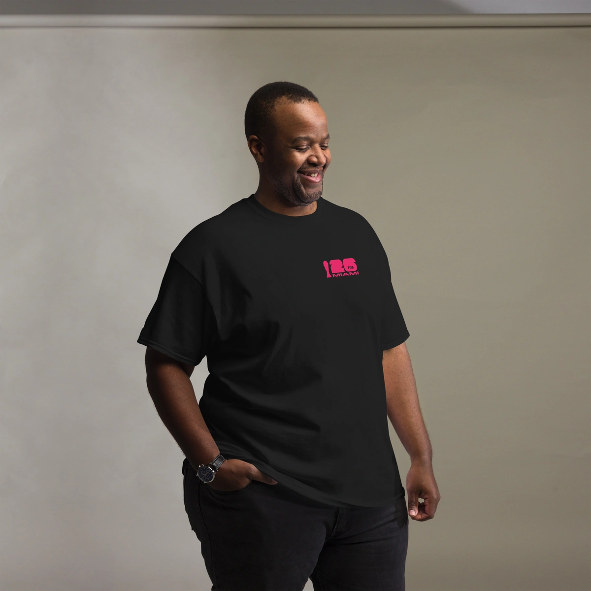 Camiseta Plus Size Masculina Miami Copa do Mundo - Imagem 11
