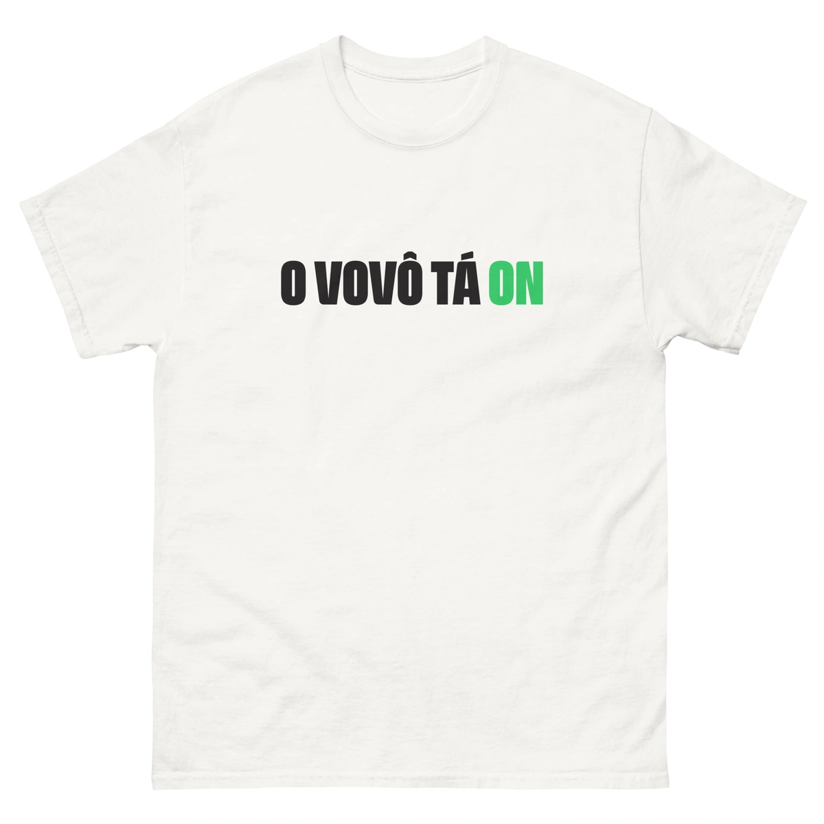 Camisa Masculina Plus Size O Vovô Ta ON - Imagem 2