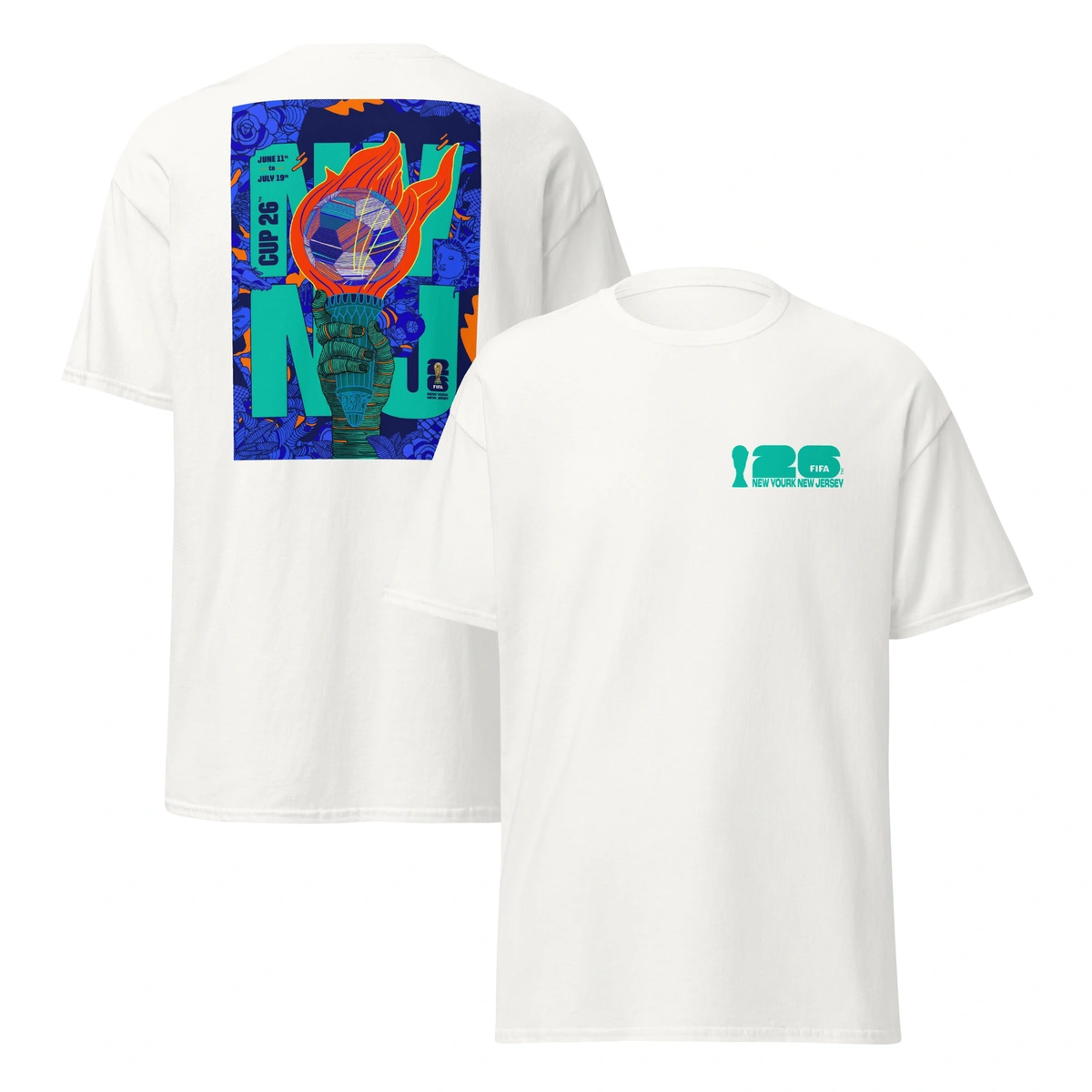 Camiseta Masculina Nova York Nova Jersey Copa do Mundo 2026 - Imagem 9