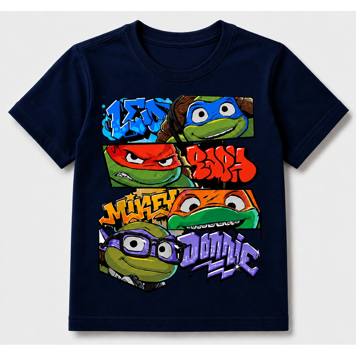 Camiseta Infantil Menino Tartarugas ninjas - Imagem 7