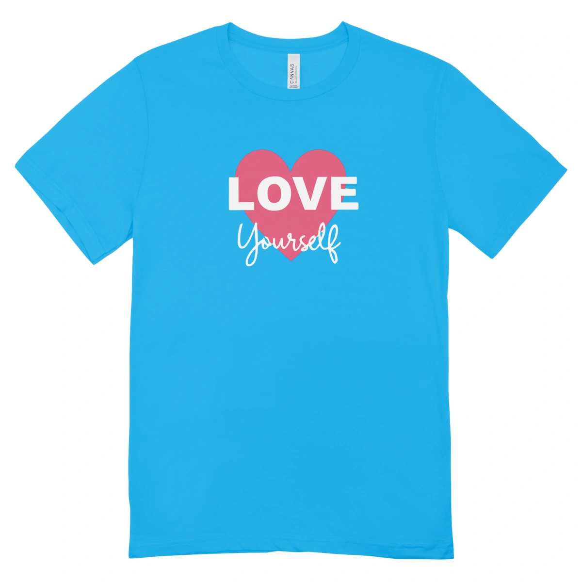 Camisa Feminina Baby Look Love Yourself - Imagem 5