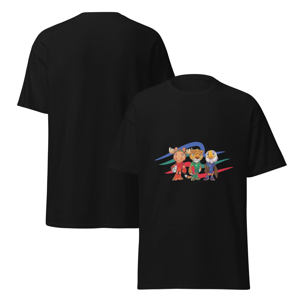 Camiseta Masculina Mascotes Copa do Mundo 2026 - Imagem 17