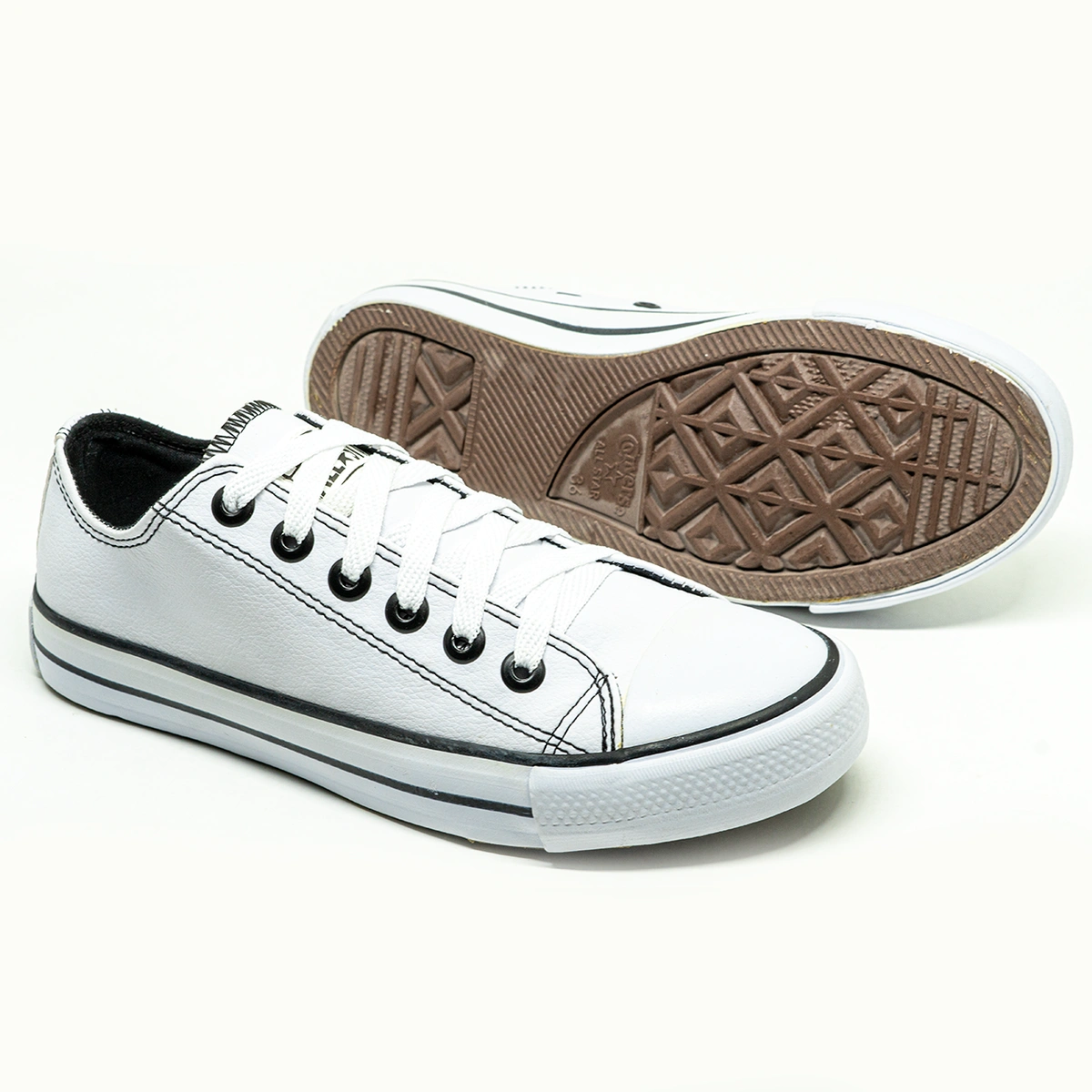 Tênis Feminino All Star Converse Couro - Imagem 4