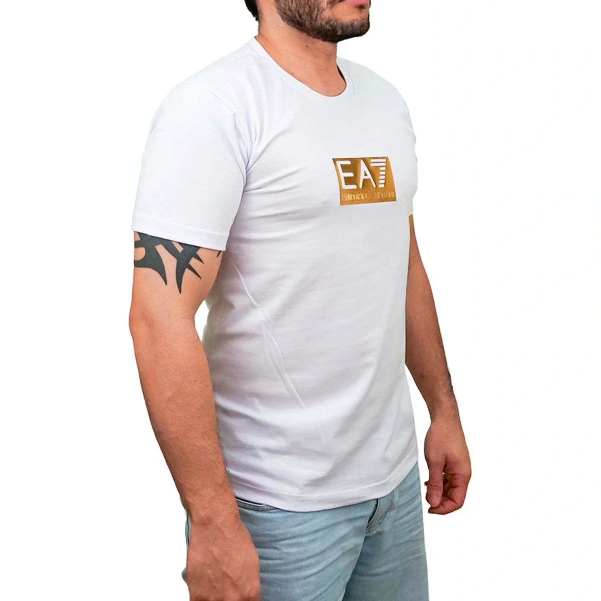Camiseta Masculina Emporio Armani EA7 Golden Premium - Imagem 14