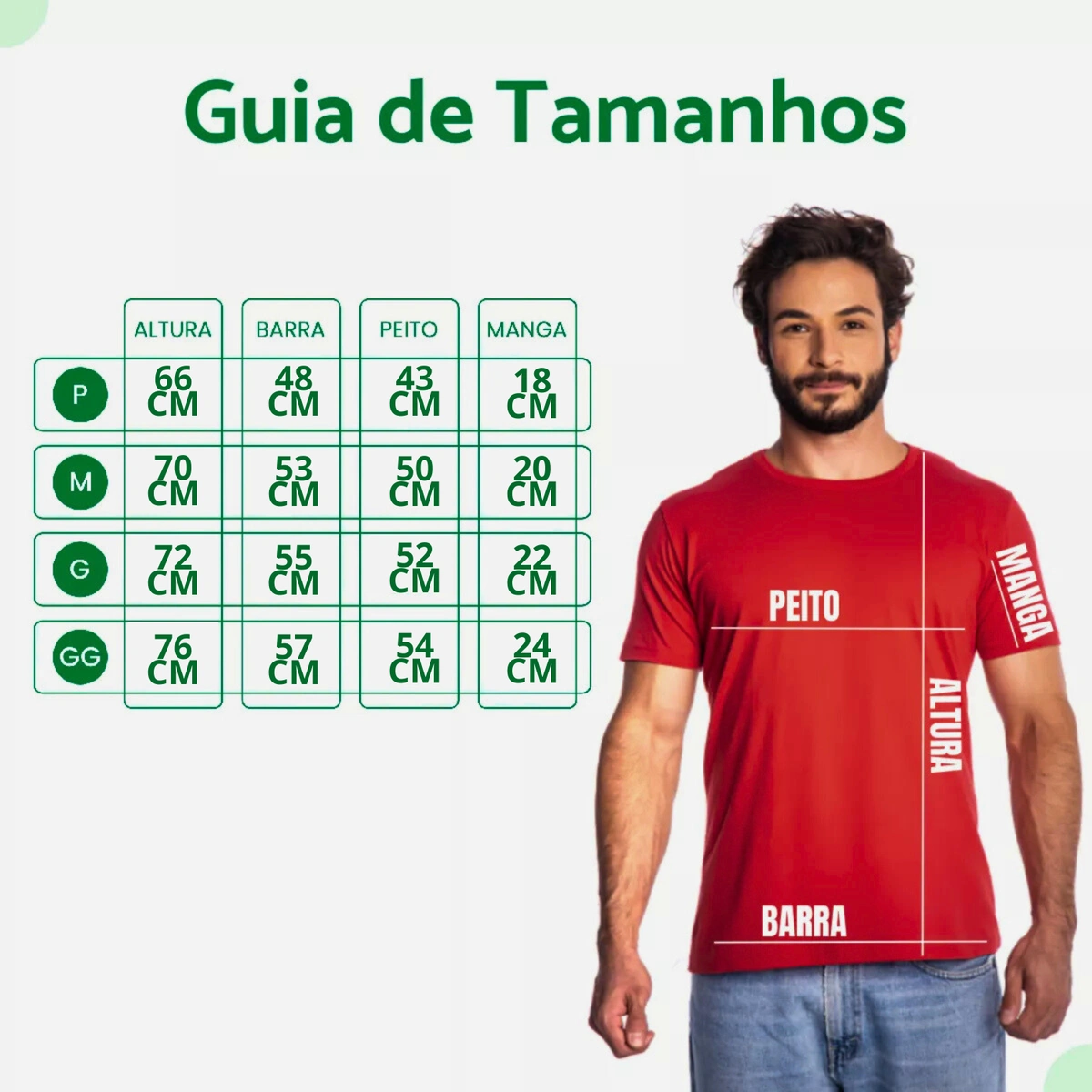 Kit 10 Camisas Masculina Lisa Algodão Premium Abuzze - Imagem 16
