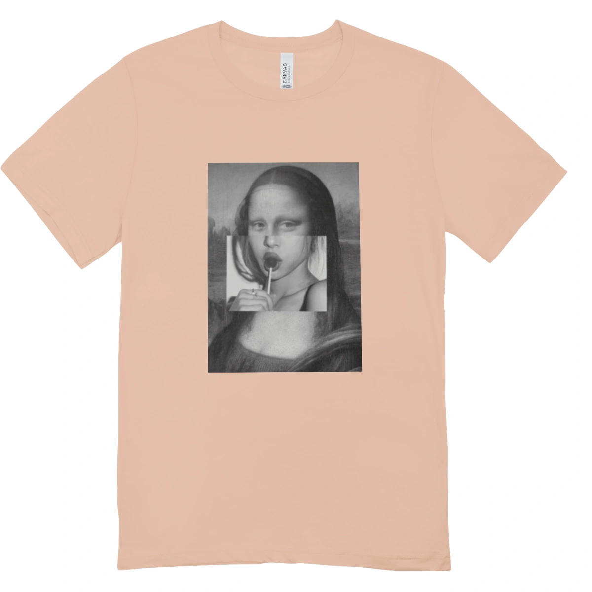 Camisa Feminina Baby Look Monalisa Moderna - Imagem 13