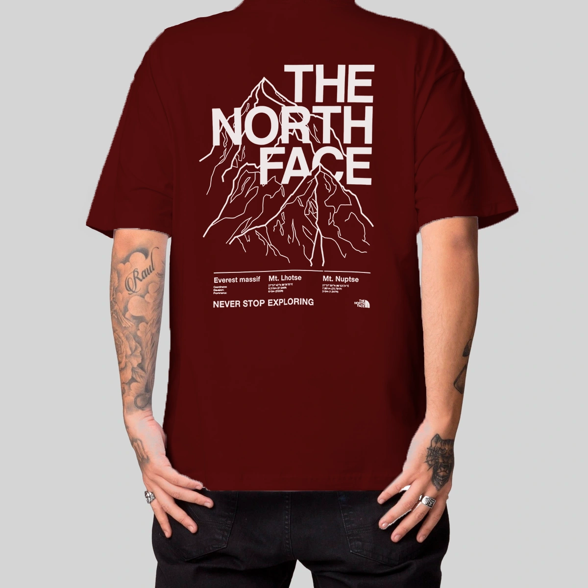 Camiseta Masculina Oversized The North Face Exploring - Imagem 17